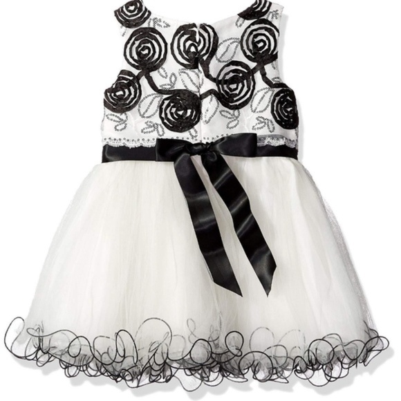 Bonnie Jean Dress 2T Special Occasion Tulle Ivory - Picture 2 of 7